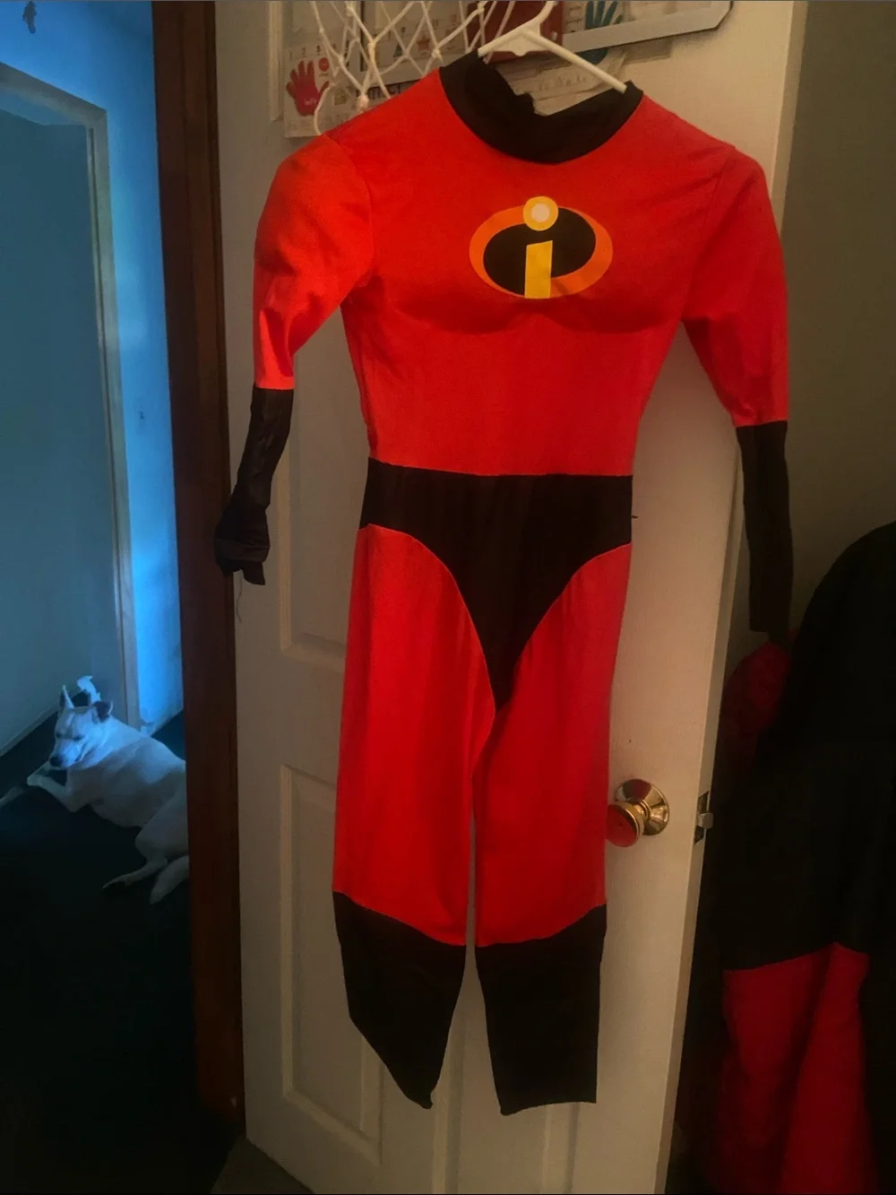 Kids Red and Black Superhero Costume - Incredibles Style