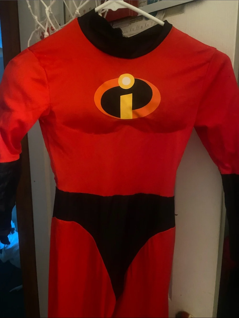 Kids Red and Black Superhero Costume - Incredibles Style