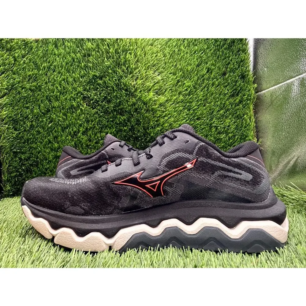 Mizuno Wave Horizon 7 411442.901S Athletic Sneaker Women 7 Black Mesh Gym Sports