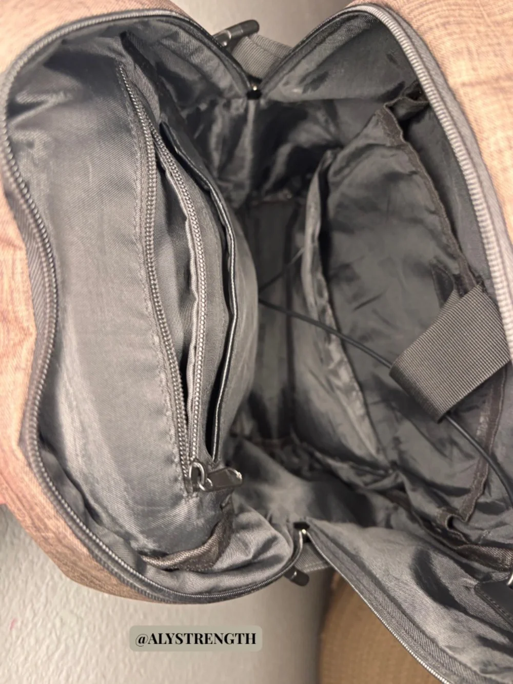 Mancio buckle pockets heathered