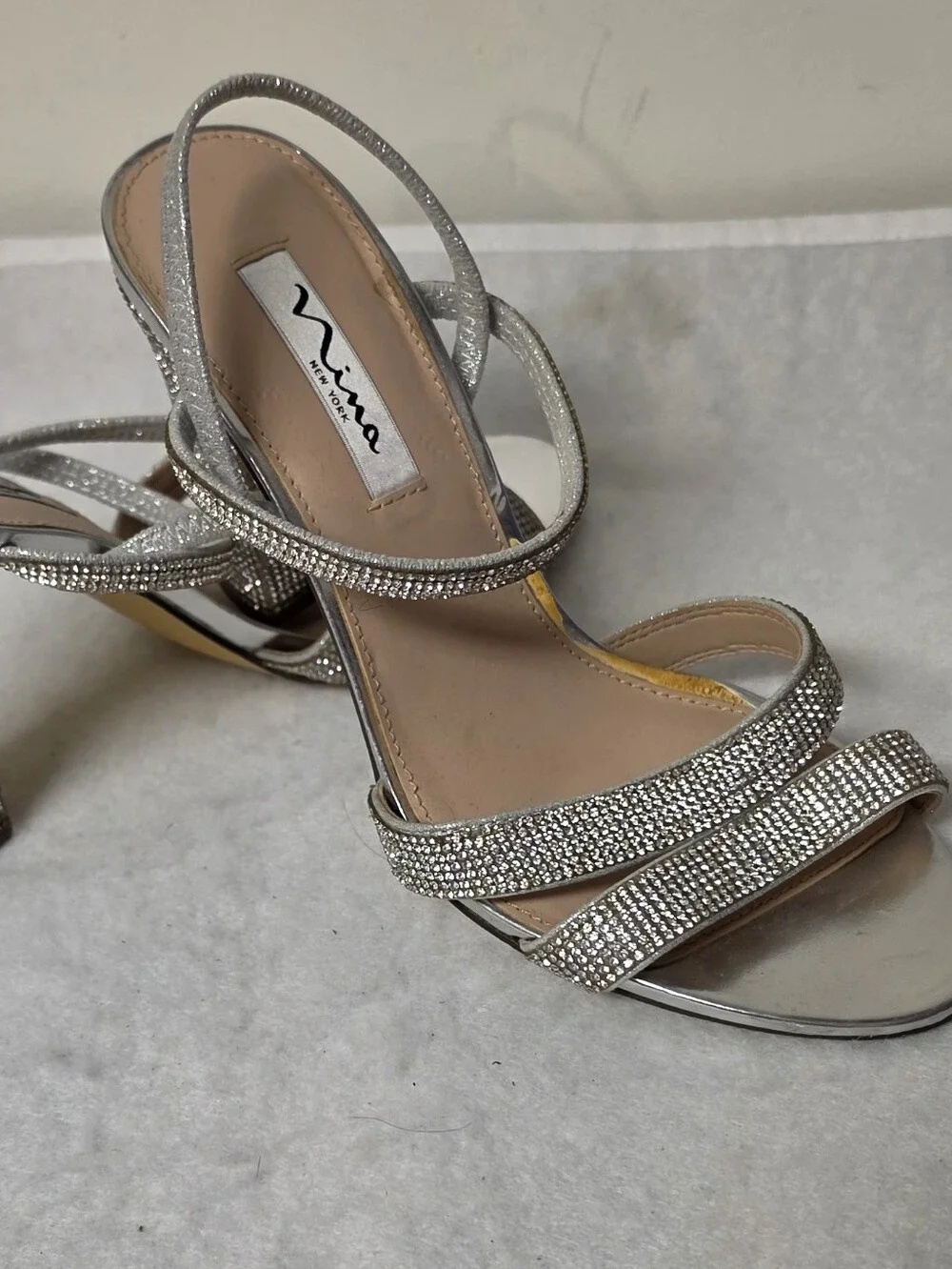 Nina Shoes glistening crystal