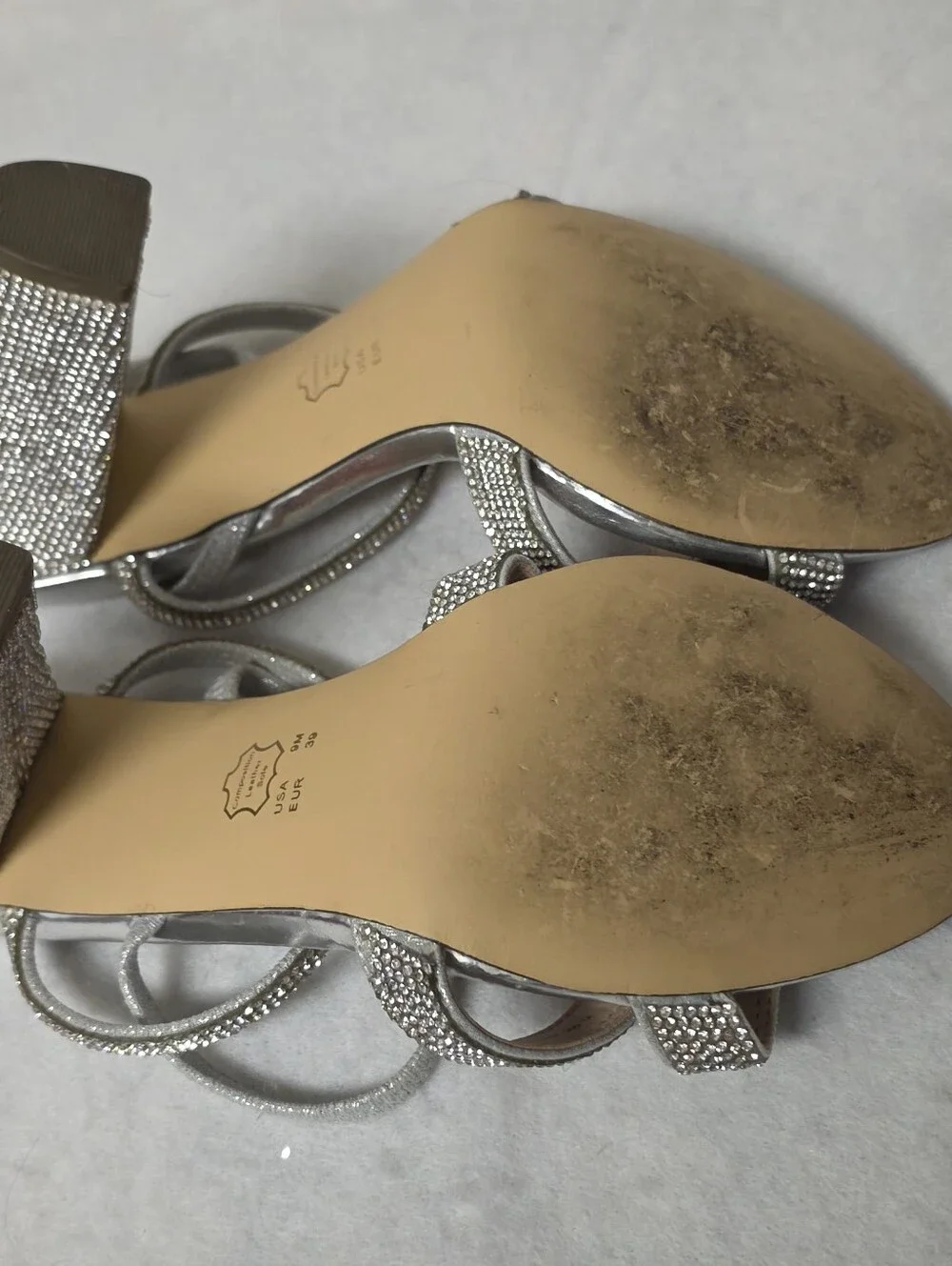 Nina Shoes glistening crystal