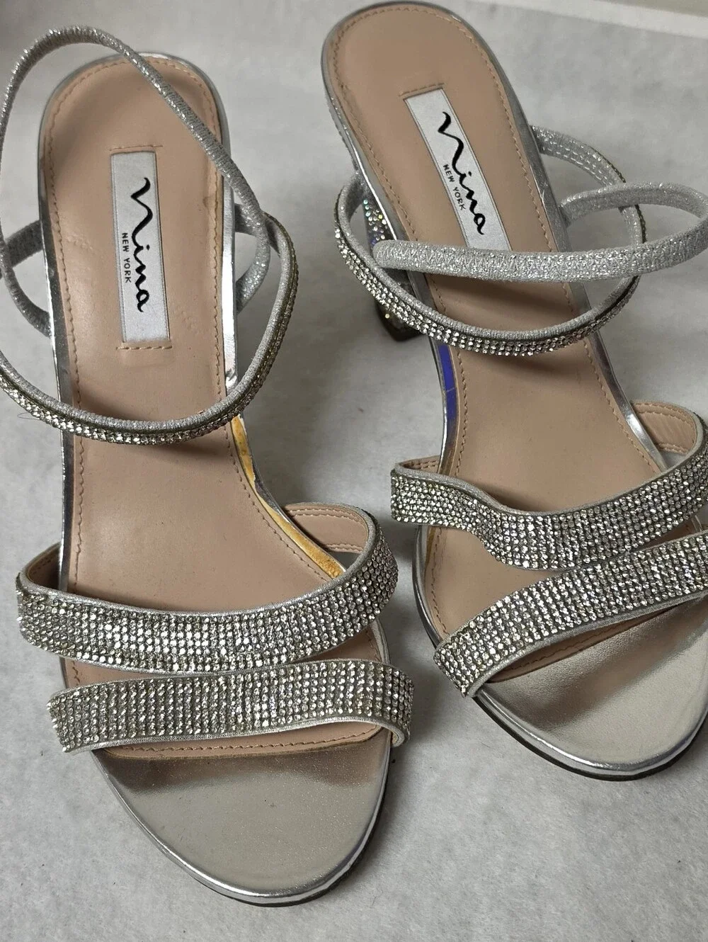 Nina Shoes glistening crystal
