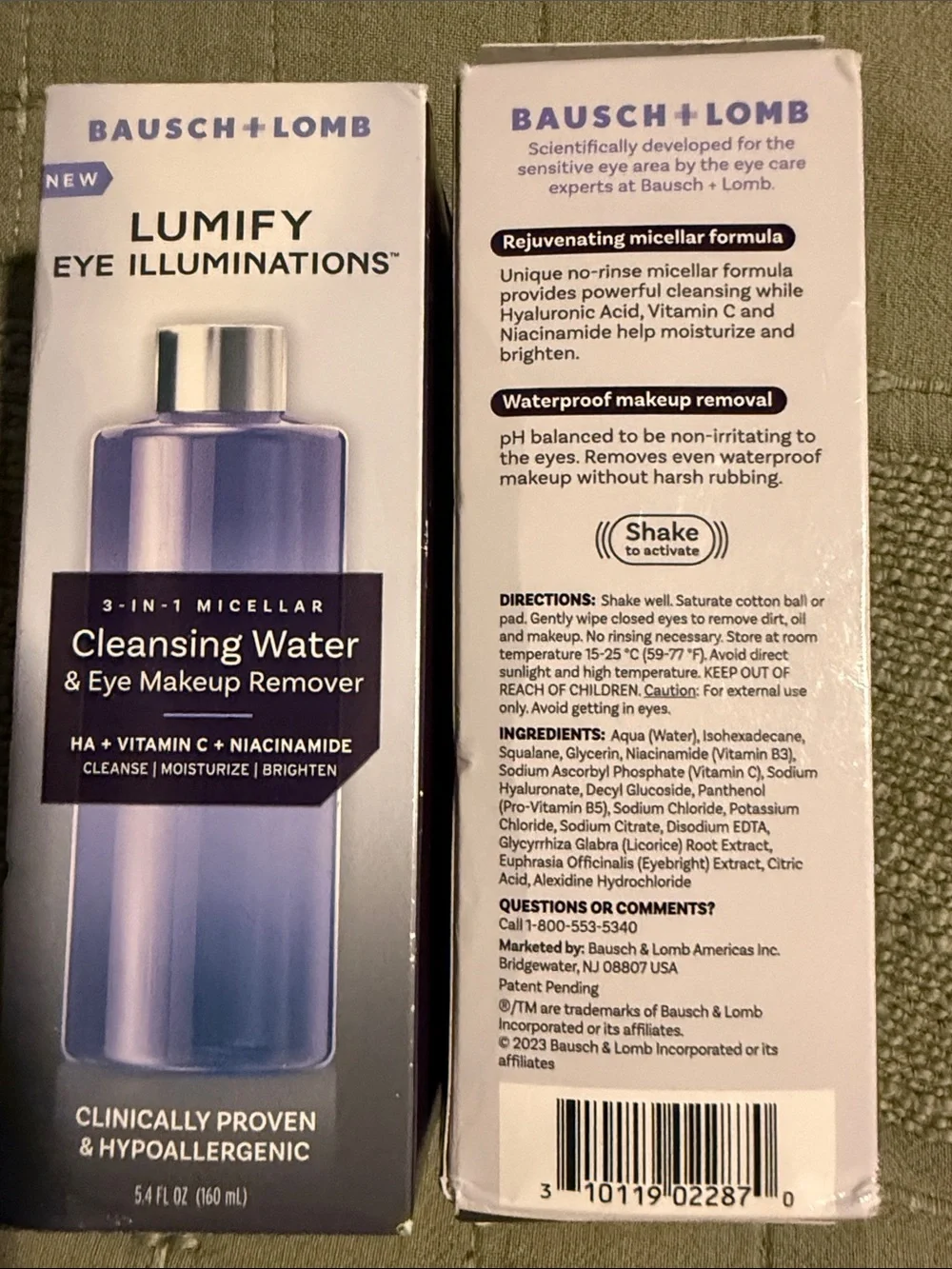 Lumify Eye Illuminations Cleansing Water – set of 2