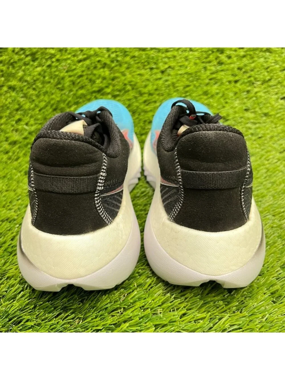 Saucony Kinvara Pro Chicago Womens Size 6.5 Blue Black Running Shoes Sneakers