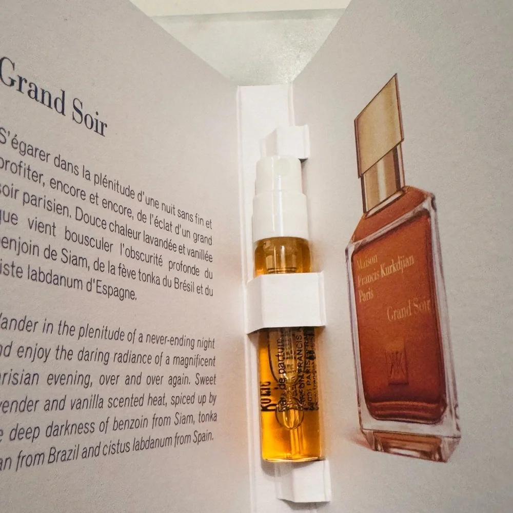 Maison Francis Kurkdjian grand soir Amber Toned Fragrance