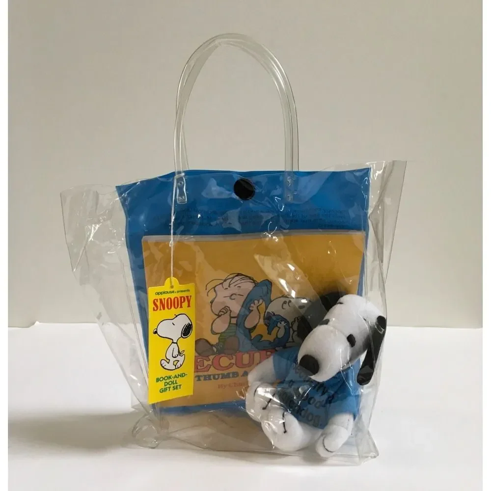 Security Is A Thumb And A Blanket Charles M. Schultz Book & Doll Plush Gift Set