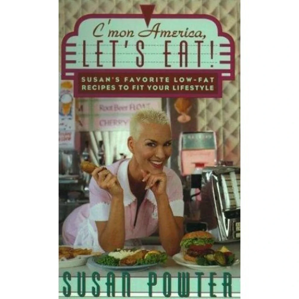 C'mon, America, Let's Eat! by Susan Powter 1996, Trade Paperback‎ From K-Mart