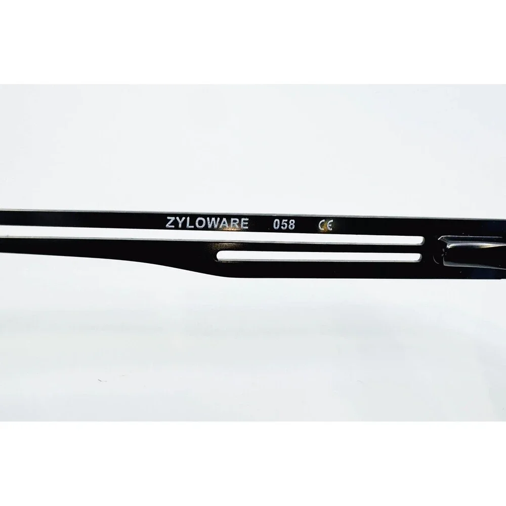 Shaquille O'Neal Eyeglasses Mens Black Semi-Rimless 102M 57-17-150
