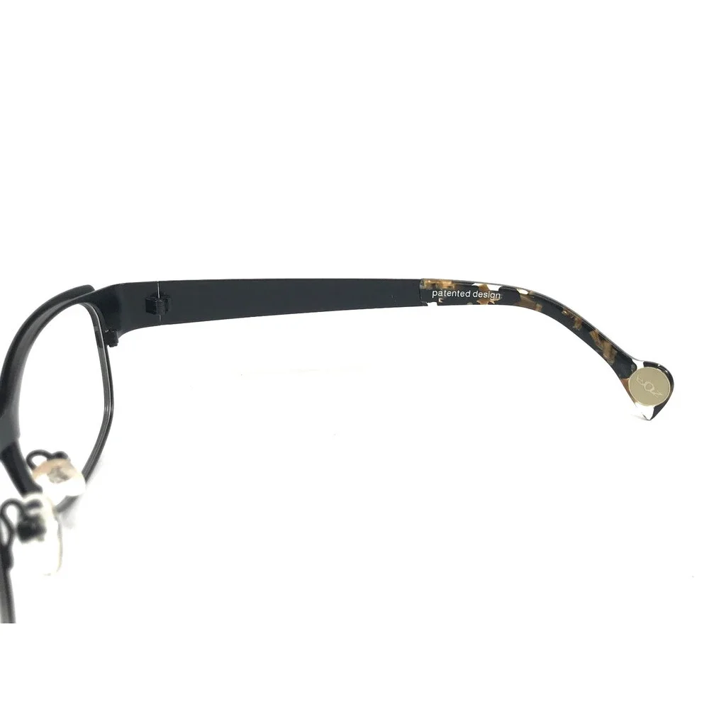 BOZ Eyeglasses Frames WALLIS 8200 Purple Black Matte Cat Eye Full Rim 52-15-135