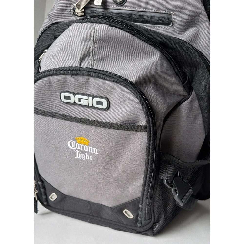 OGIO Backpack Gray Black Corona Light Laptop Travel School Hiking Tech Backpack