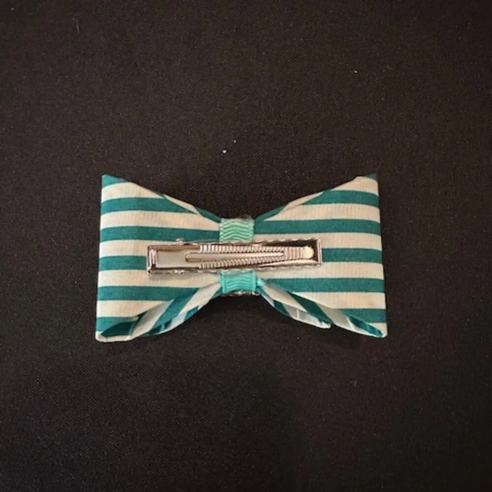 Hand Crafted green white