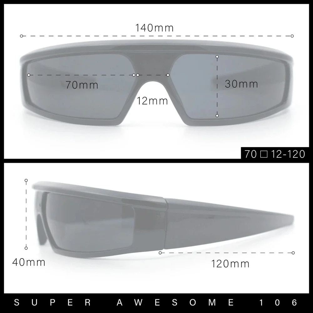 N/A striking sunglasses