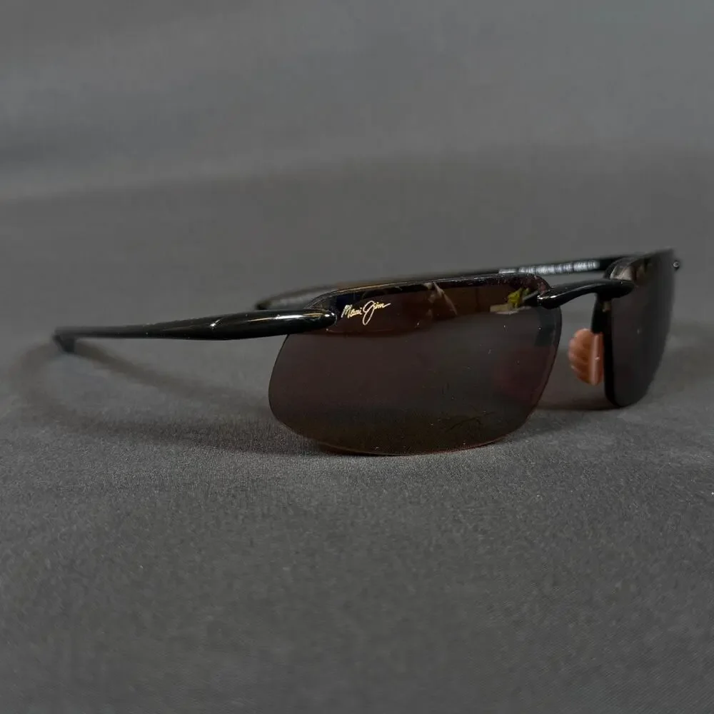 Maui Jim MJ-409-02 61 15-130 Black Sunglasses Made in Japan Only Frame