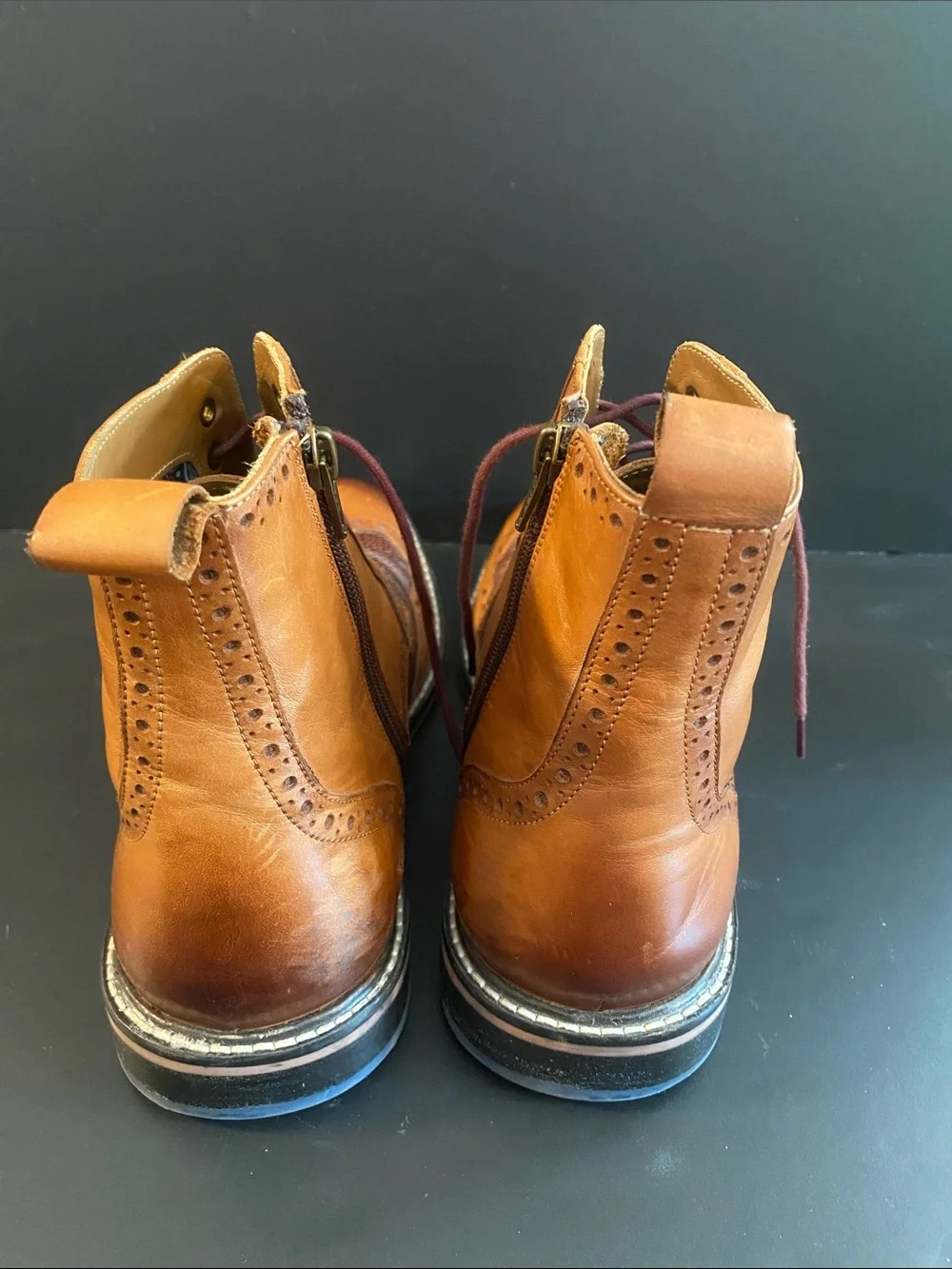 Thomas & Vine brogue oxford dressed