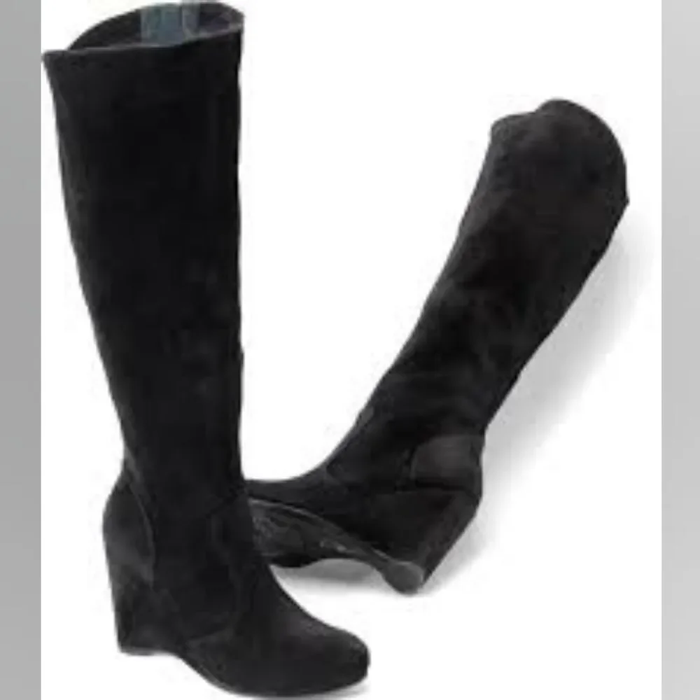 Born Crown Baddie Olana Over the Knee Suede Boots