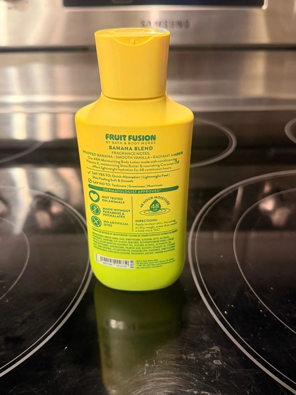 Bath & Body Works Banana Body Lotion