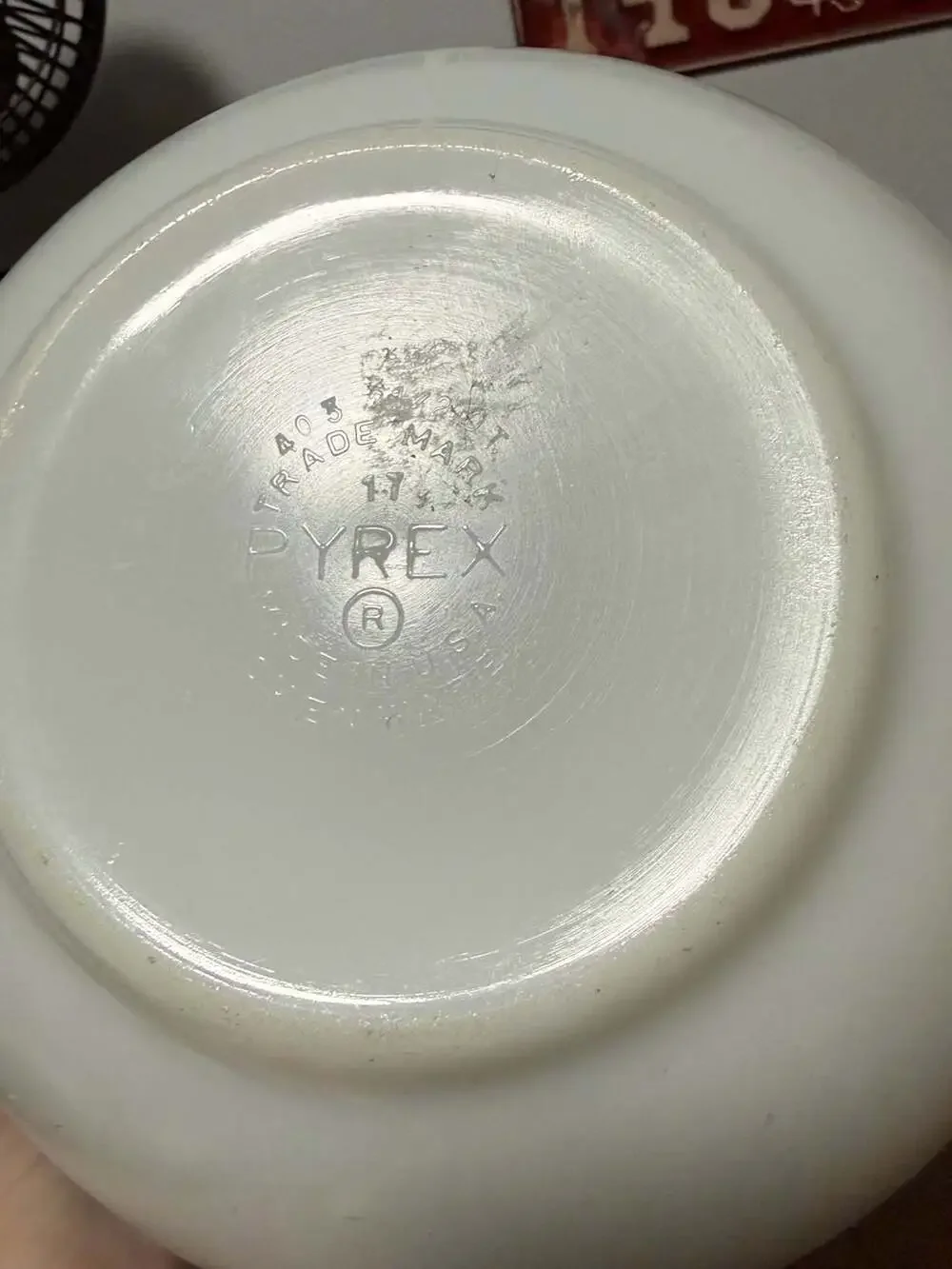 Pyrex 403 mixing