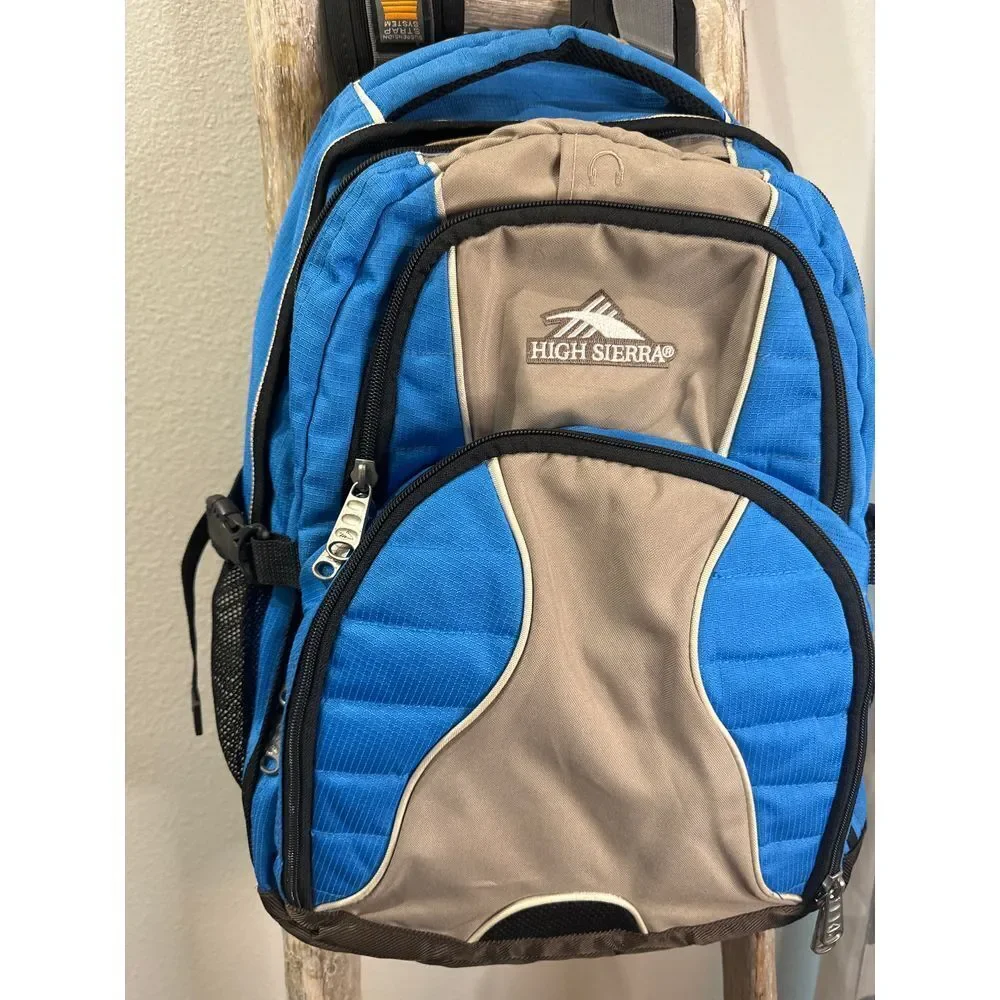 High‎ Sierra Multi-Compartment Backpack for Men - Durable Travel Bag