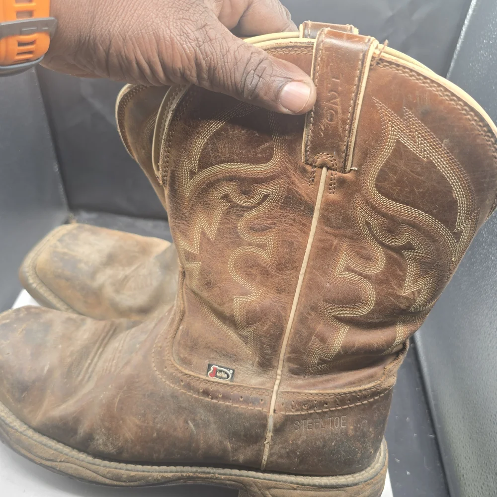 Justin Boots‎ Brown Leather Men's Boots