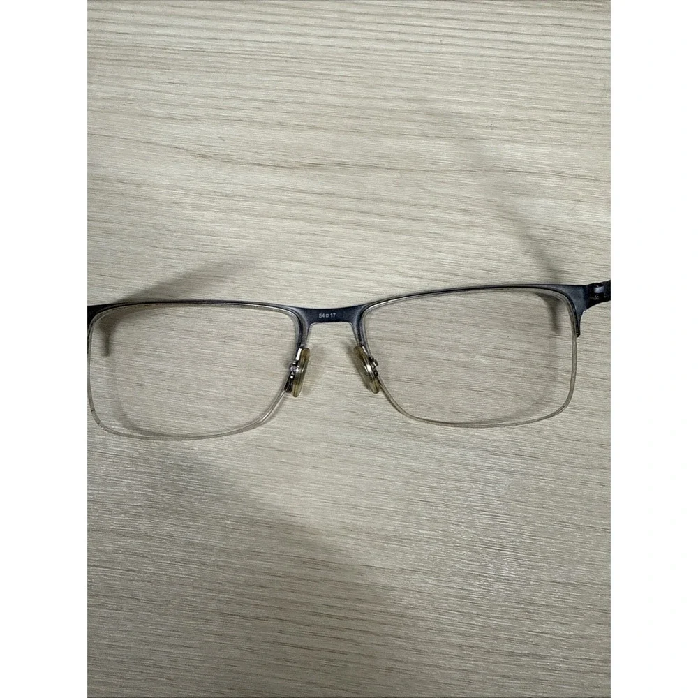 RAY-BAN RB6335 2855 Gray Matte Half Rim‎ 54-17-145 Eyeglasses Frame ONLY