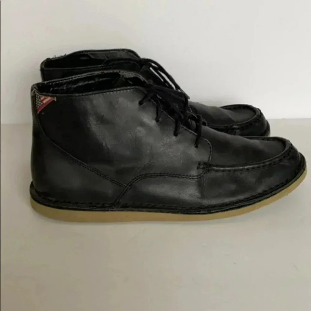 Ralph Lauren Denim Supply‎ 10D men’s black leather boots