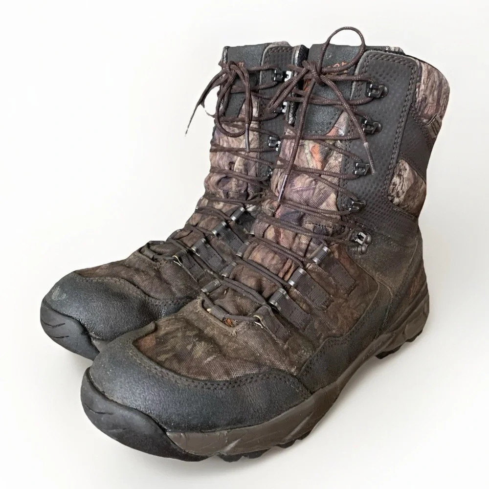 Danner Vital‎ 8 Boots Mossy Oak Camo Hunting Waterproof 10.5