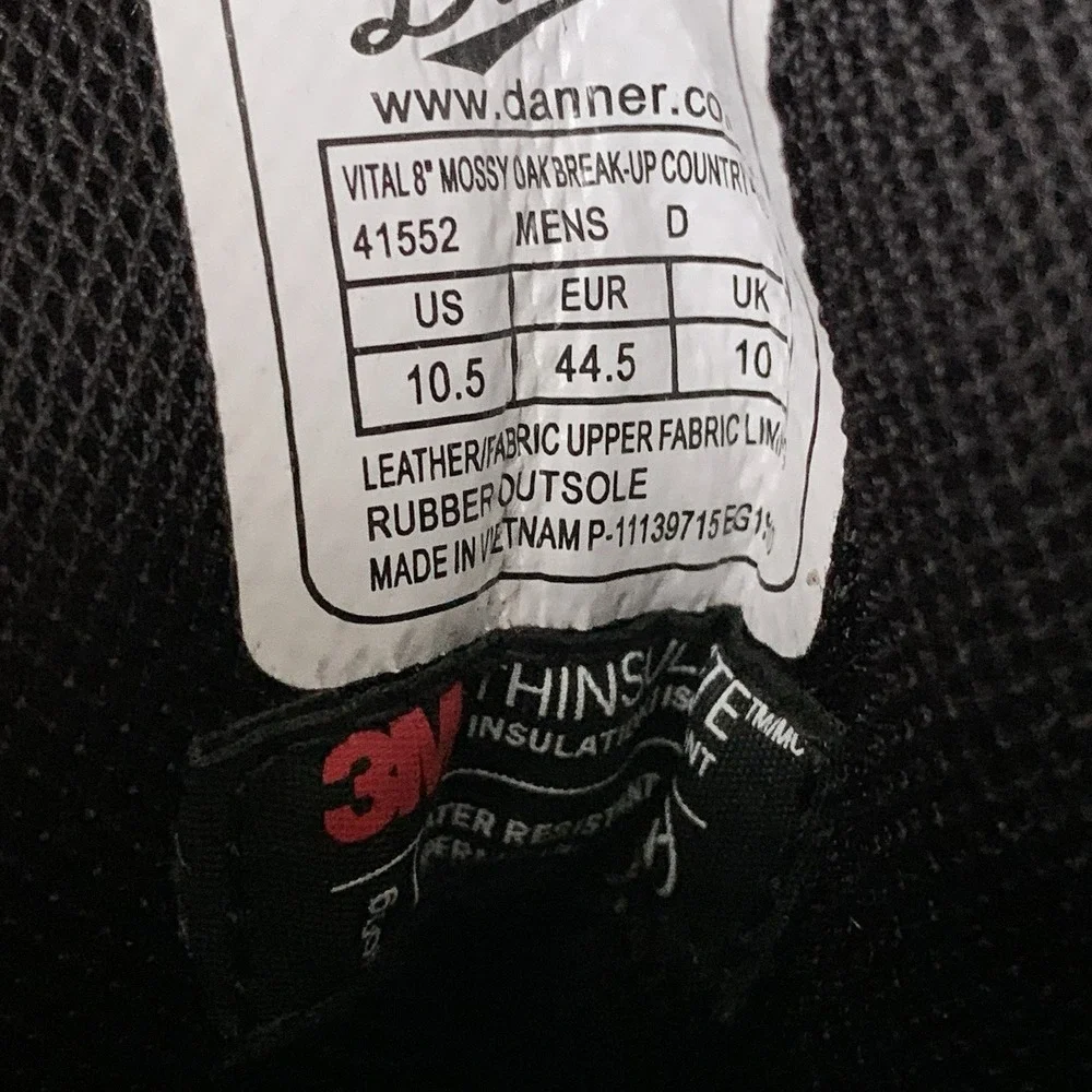 Danner used gently