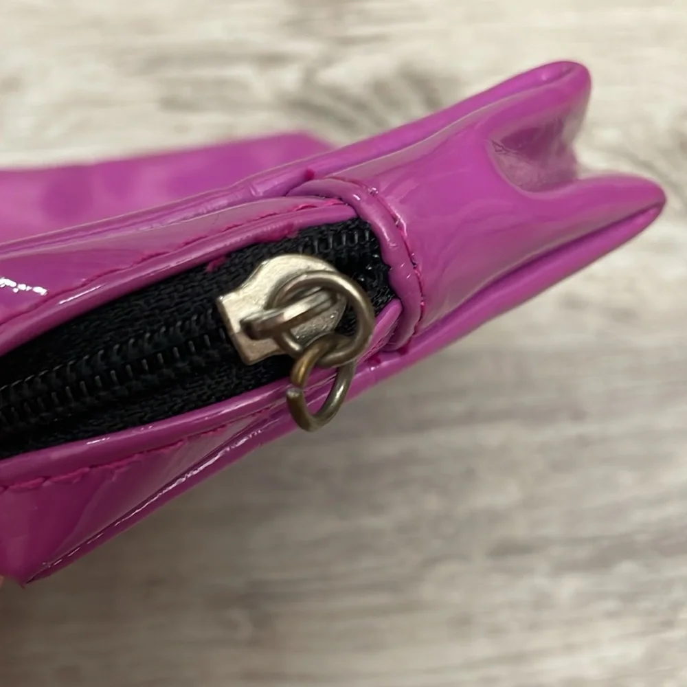 Lancome purple zip
