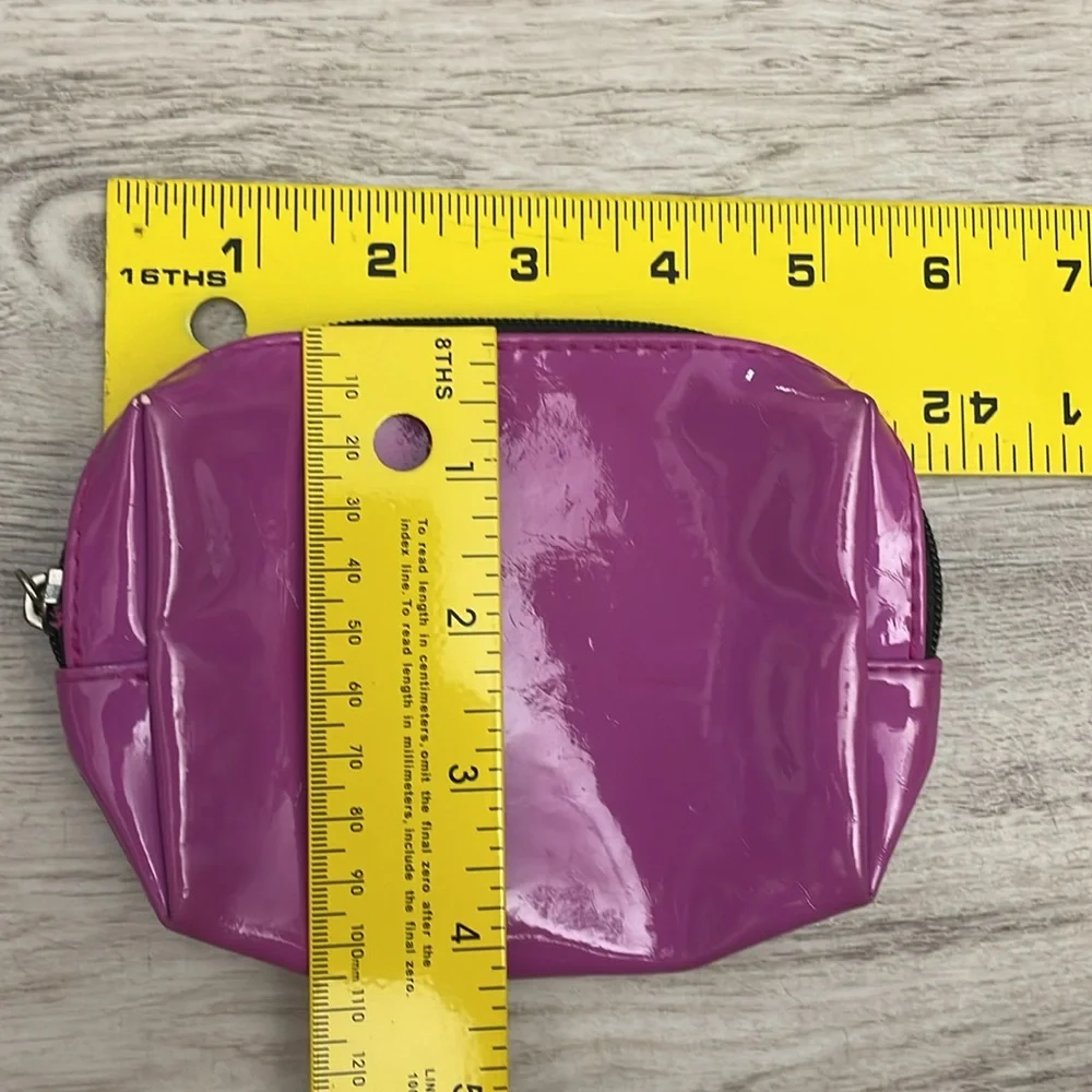 Lancome purple zip