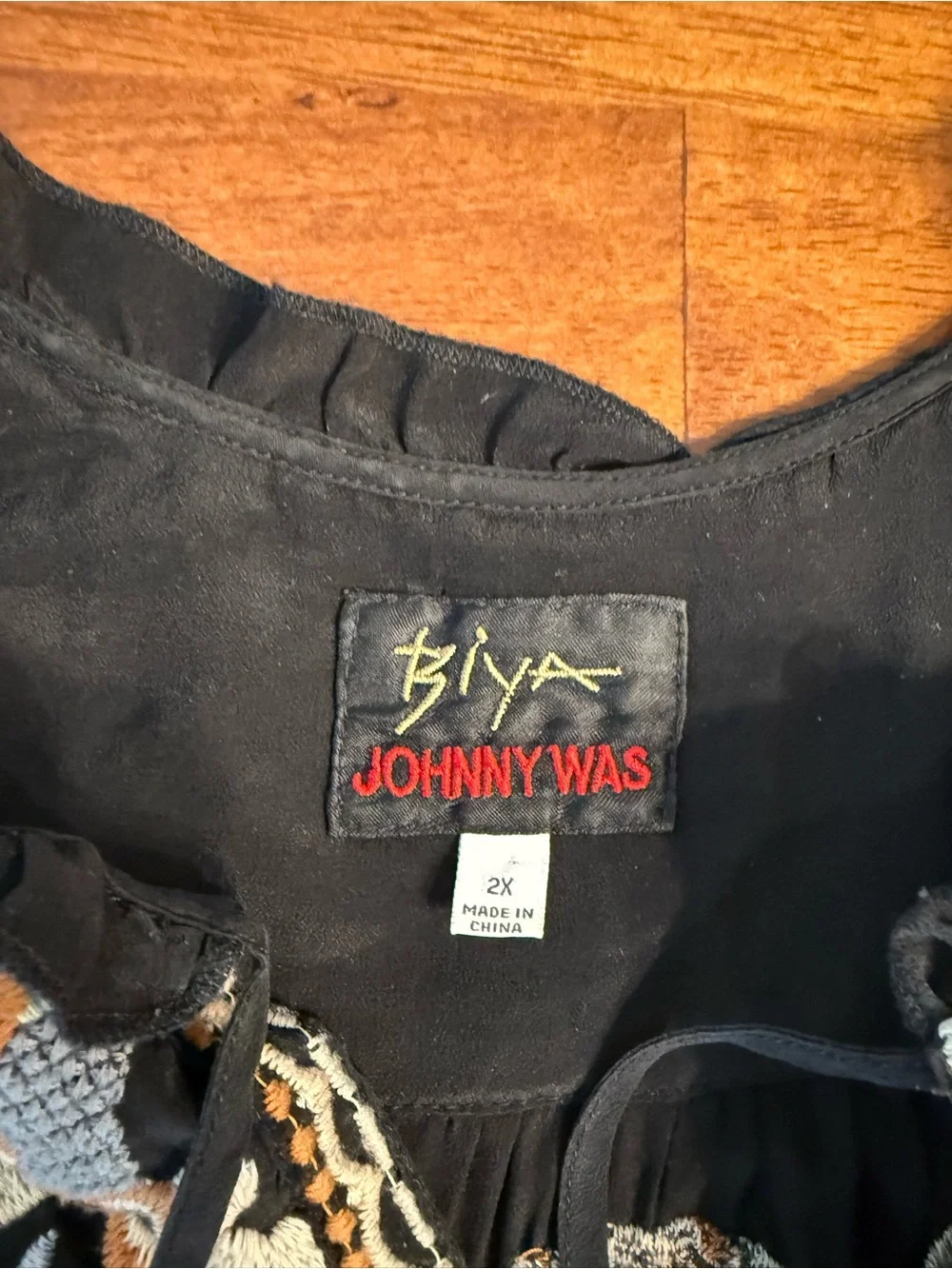 Johnny Was lightweight black