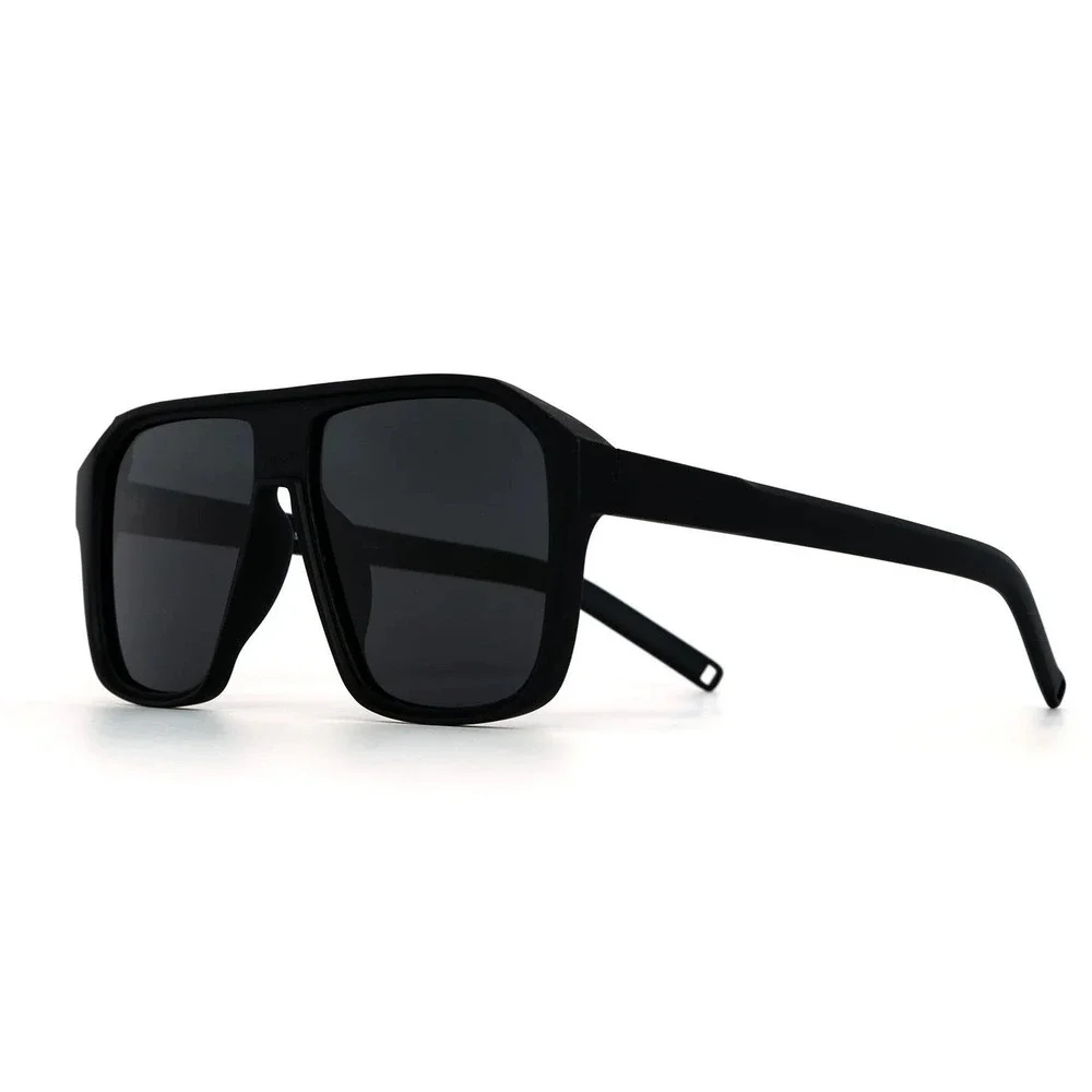 MEN Sunglasses Streetwear, Cyberpunk, Minimalist, Flat Top, Navigator Driving
