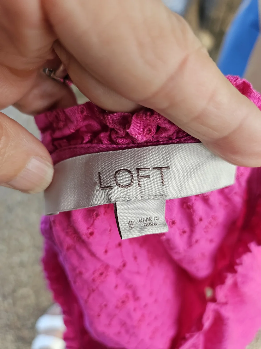 LOFT fuschia pink