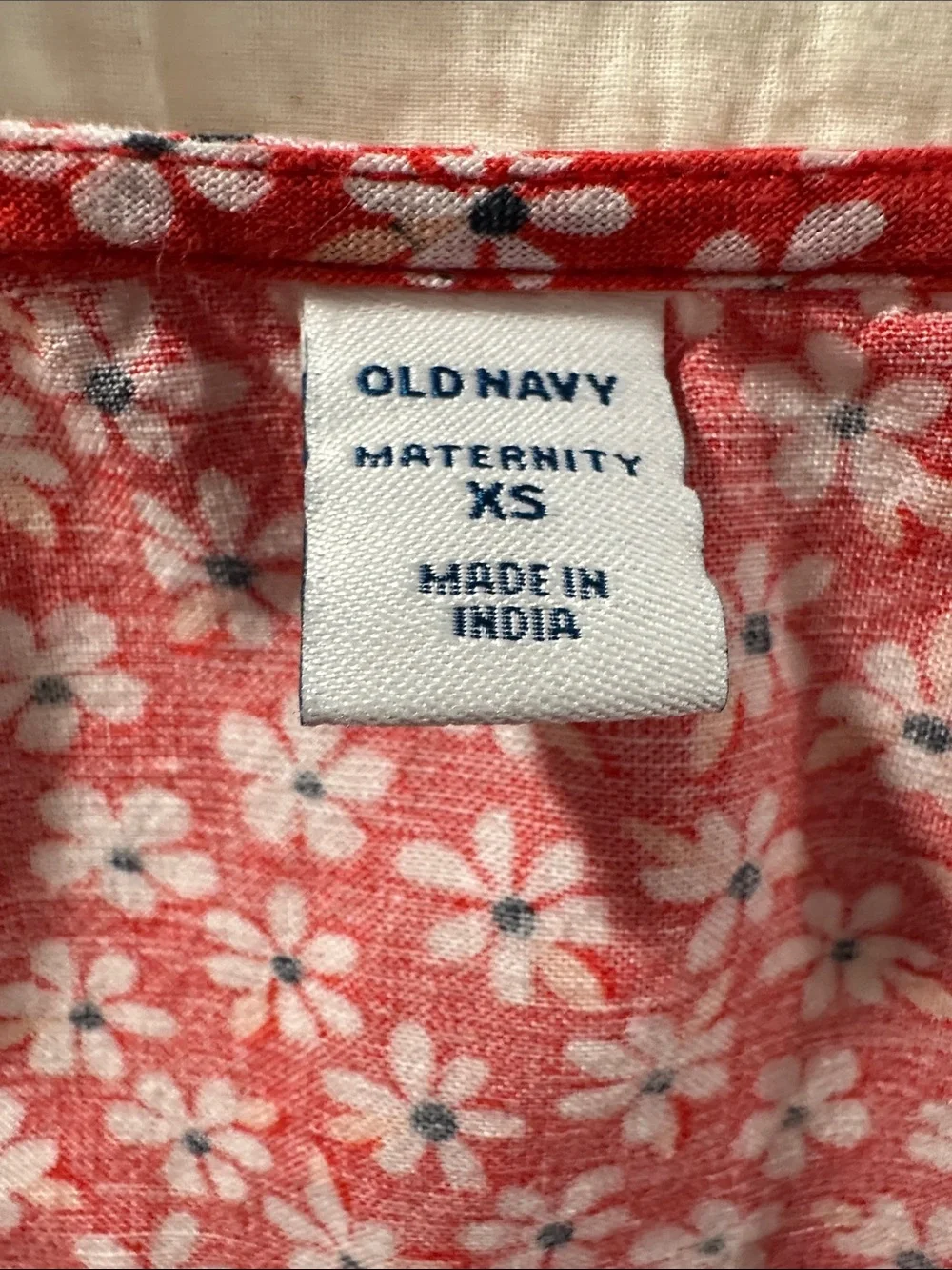 Old Navy red wrap
