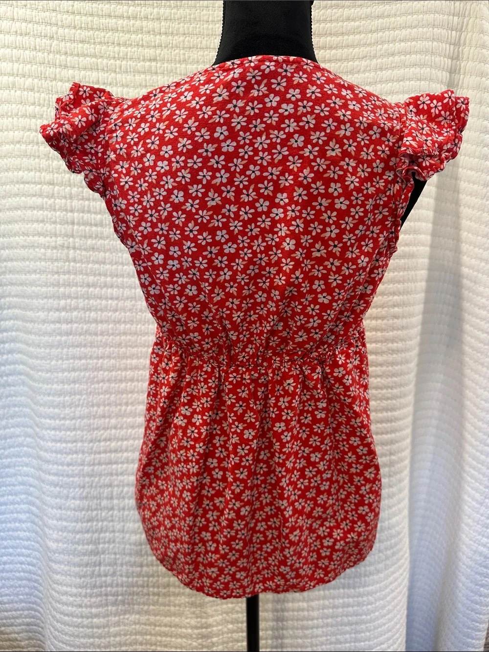 Old Navy red wrap