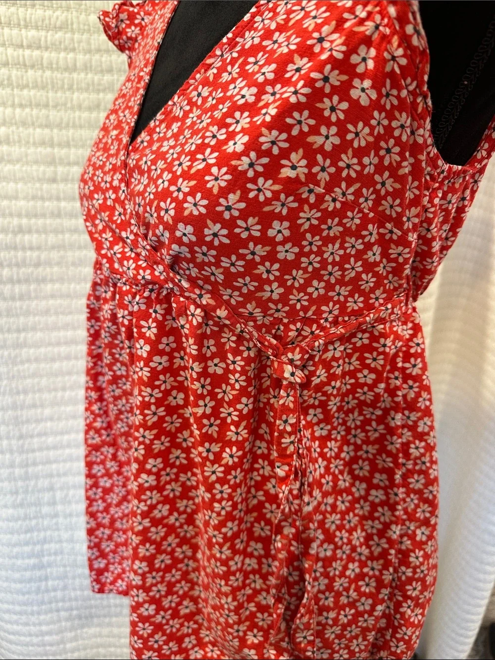 Old Navy red wrap