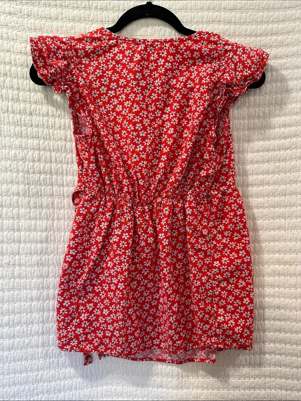 Old Navy red wrap