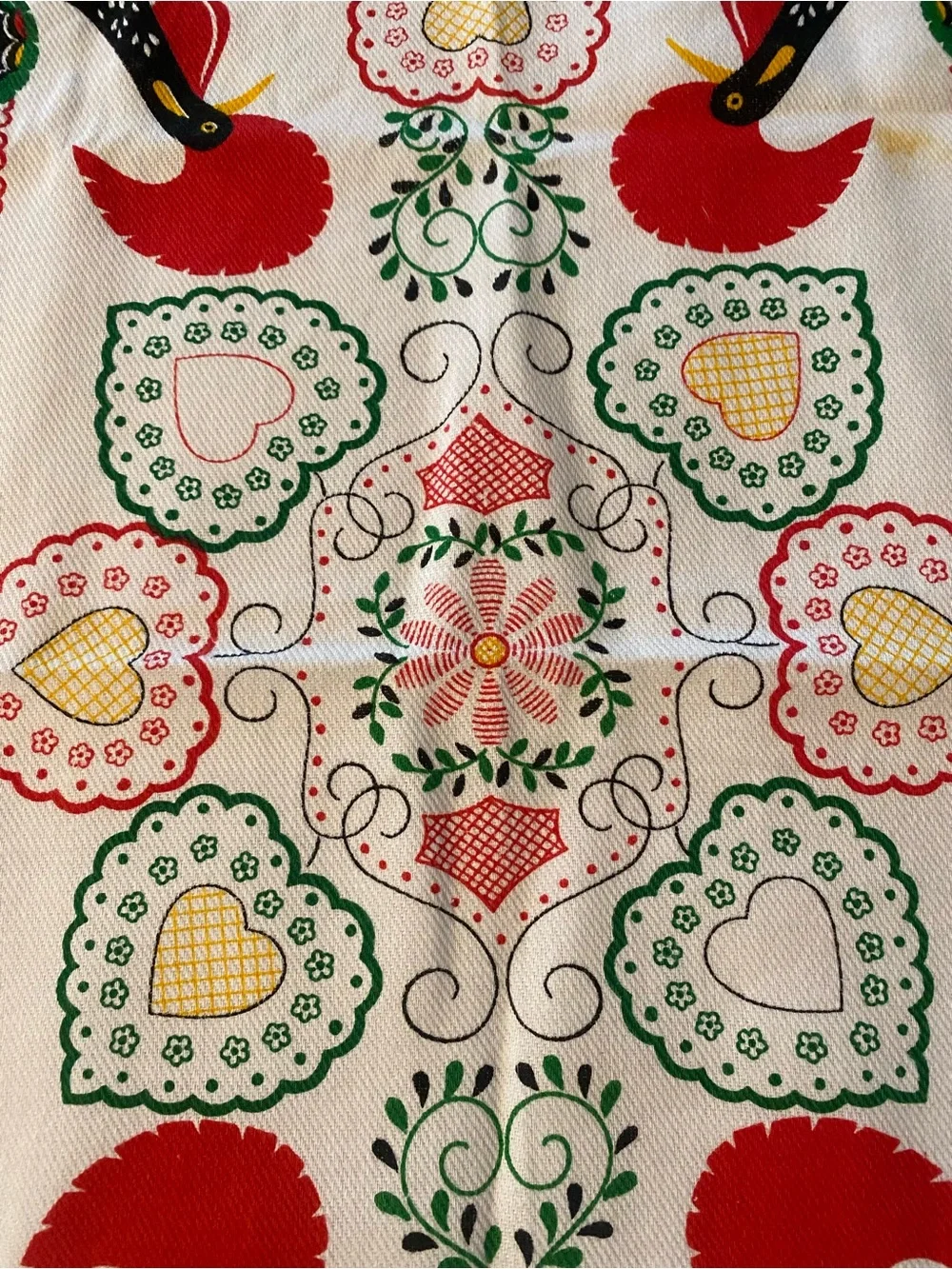 Vintage cotton tea