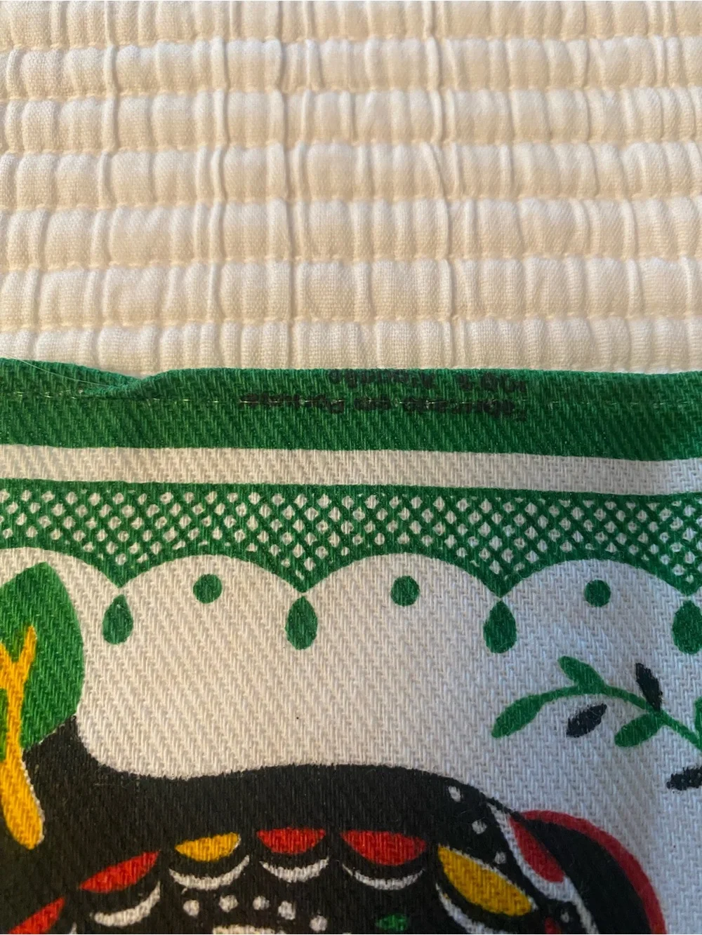 Vintage cotton tea
