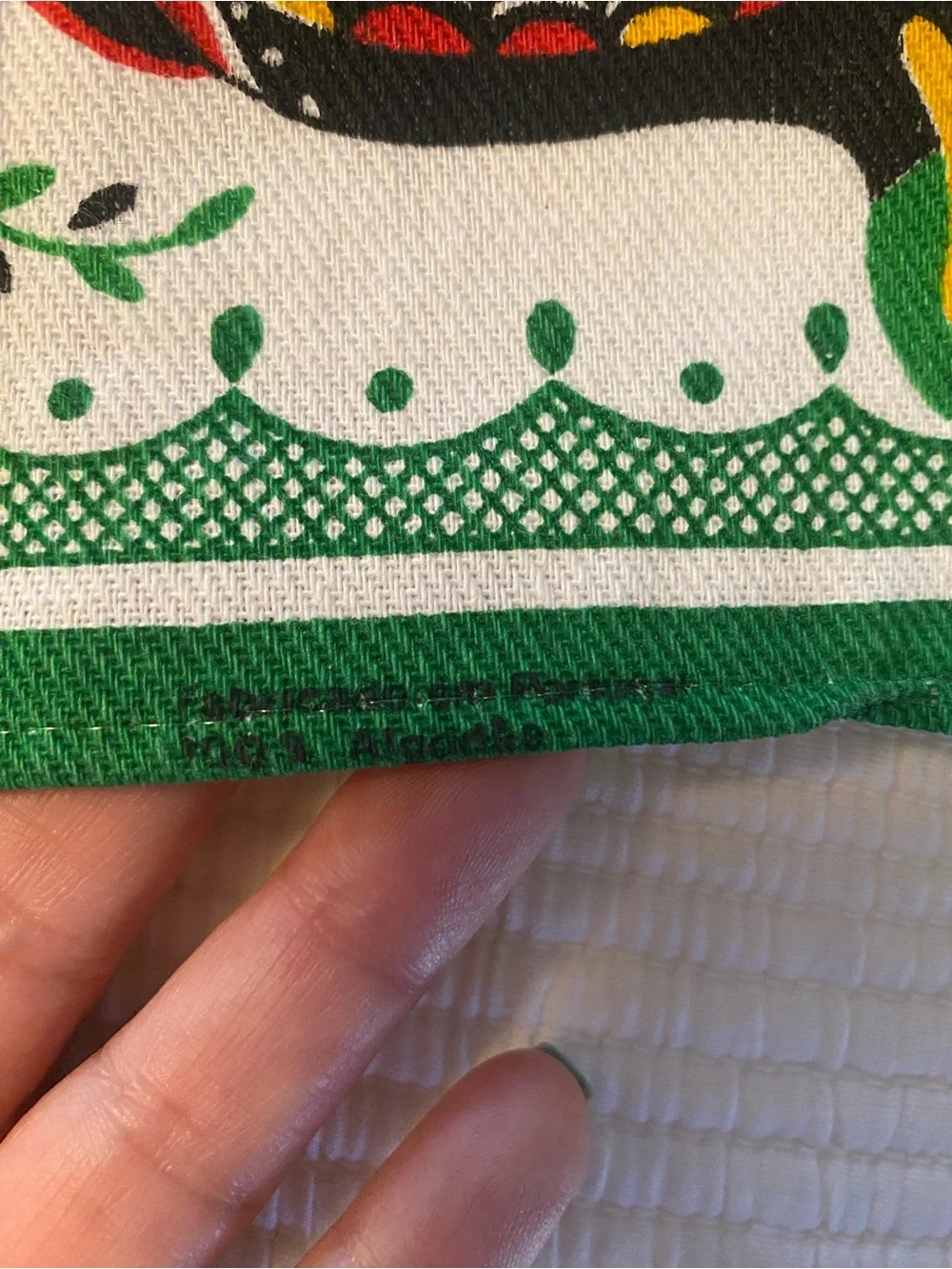 Vintage cotton tea