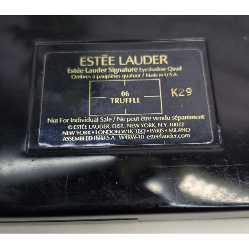NEW RARE😍Estee Lauder SignatureEyeshadow Quad Cappuccino Camouflage Truffle K29