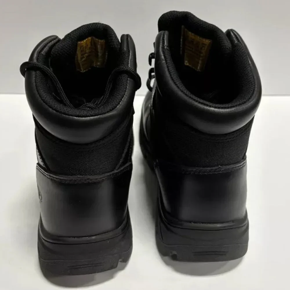 Skechers Men’s Wascana, Black Waterproof Lace-Up Boots, Size 7.5 M