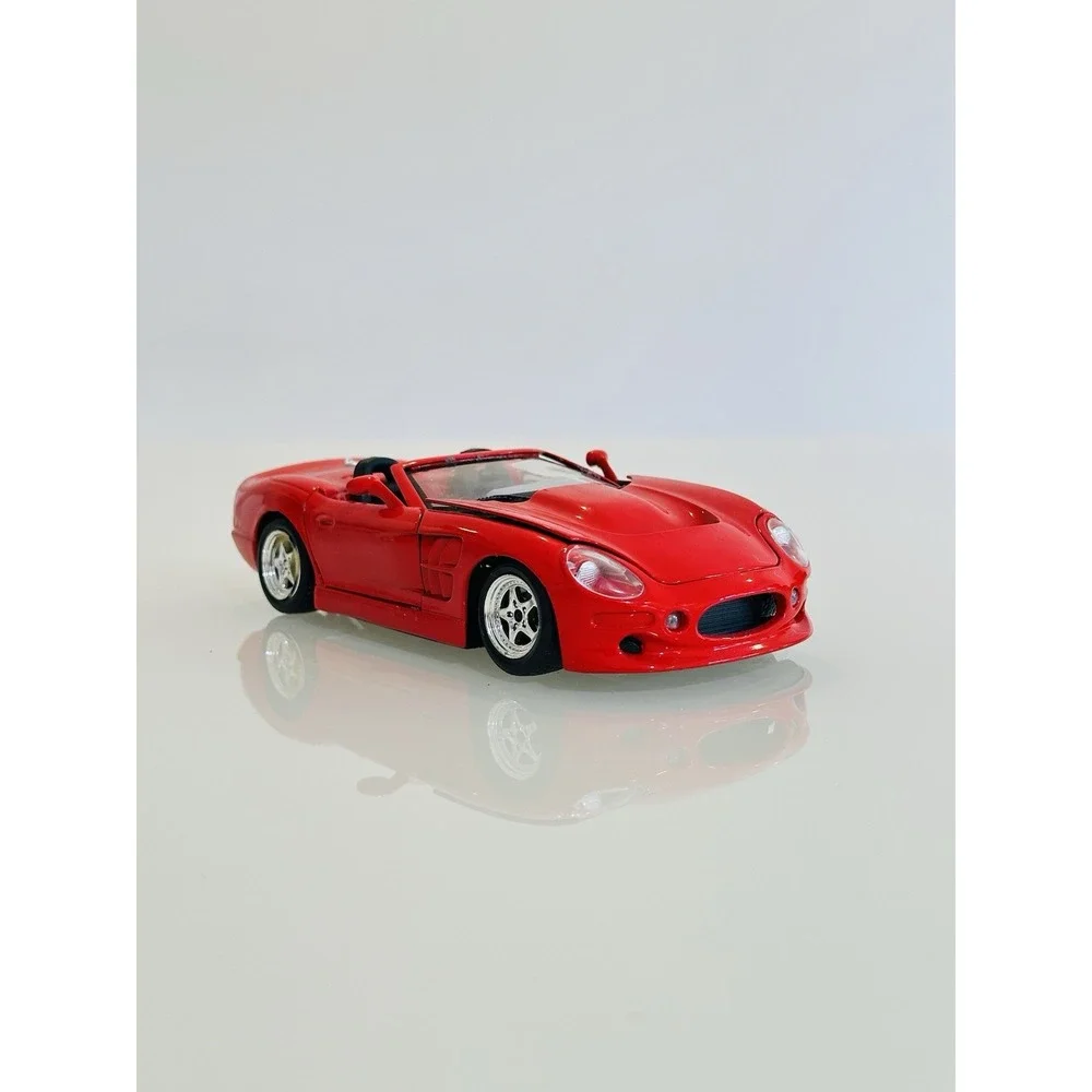 Bburago Red 1999 Shelby Series 1 Red 1:24 Scale Gold Collection