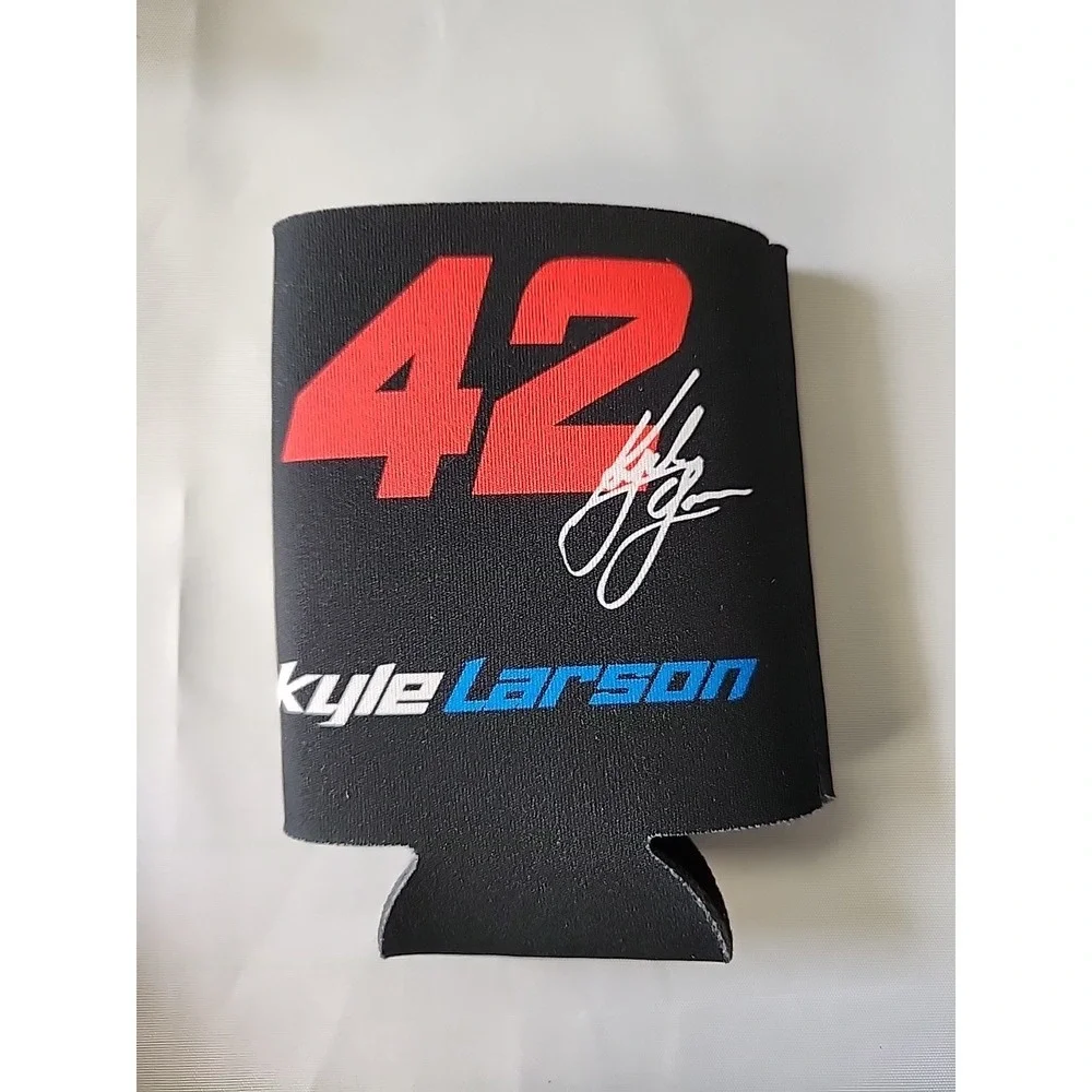 New Lot 2 NASCAR Can Koozies Alex Bowman #48 & Kyle Larson #42 + RCCA NWOT