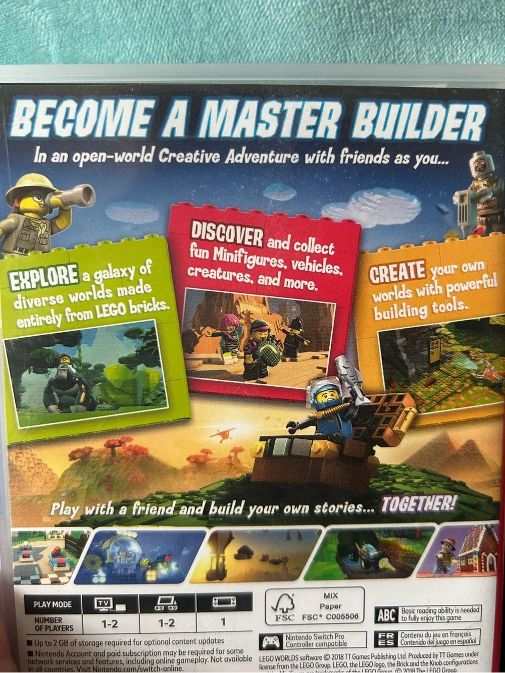 Lego official worlds