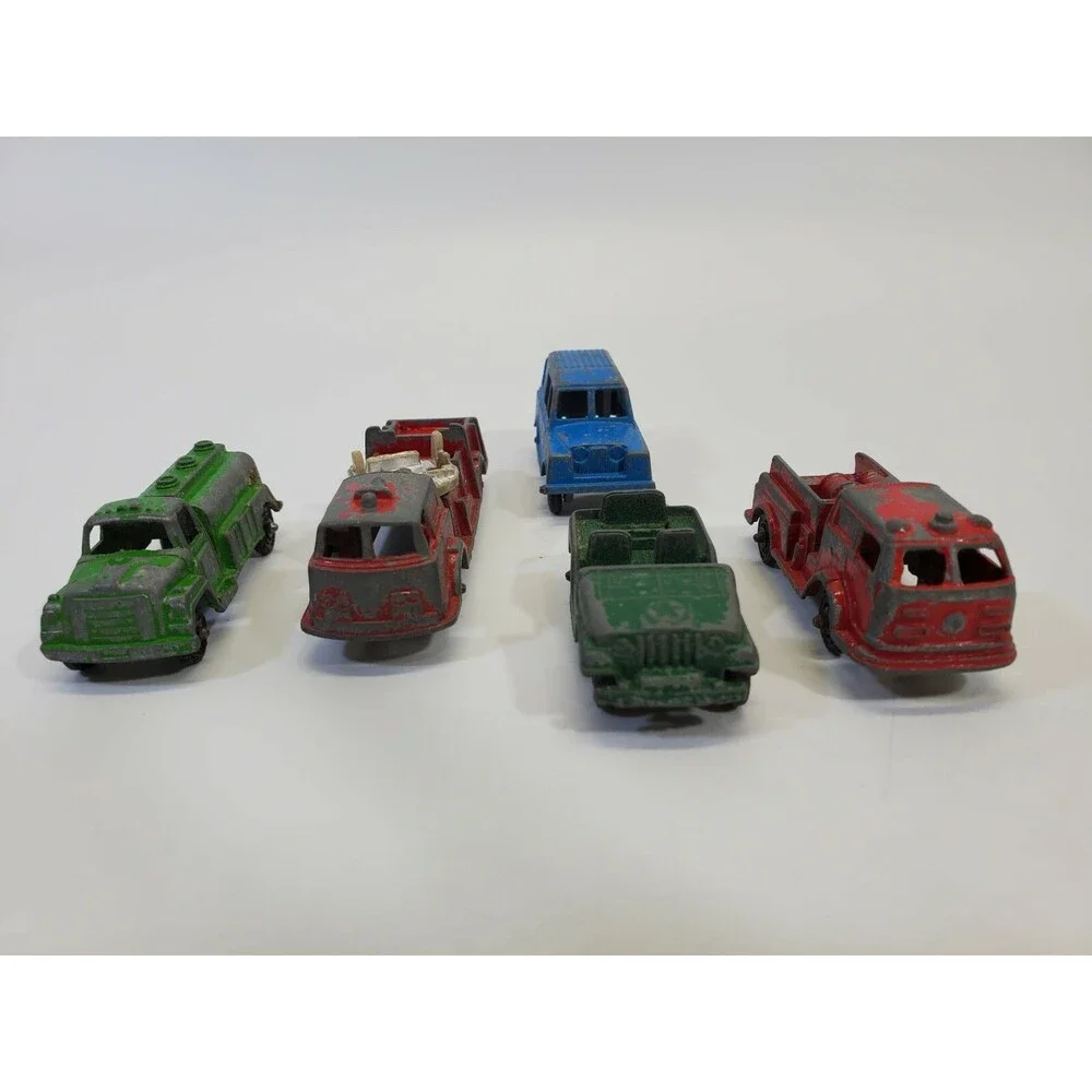 Lot Vintage Diecast TootsieToy Matchbox Cars‎ Truck Tractors Trailers Mixed