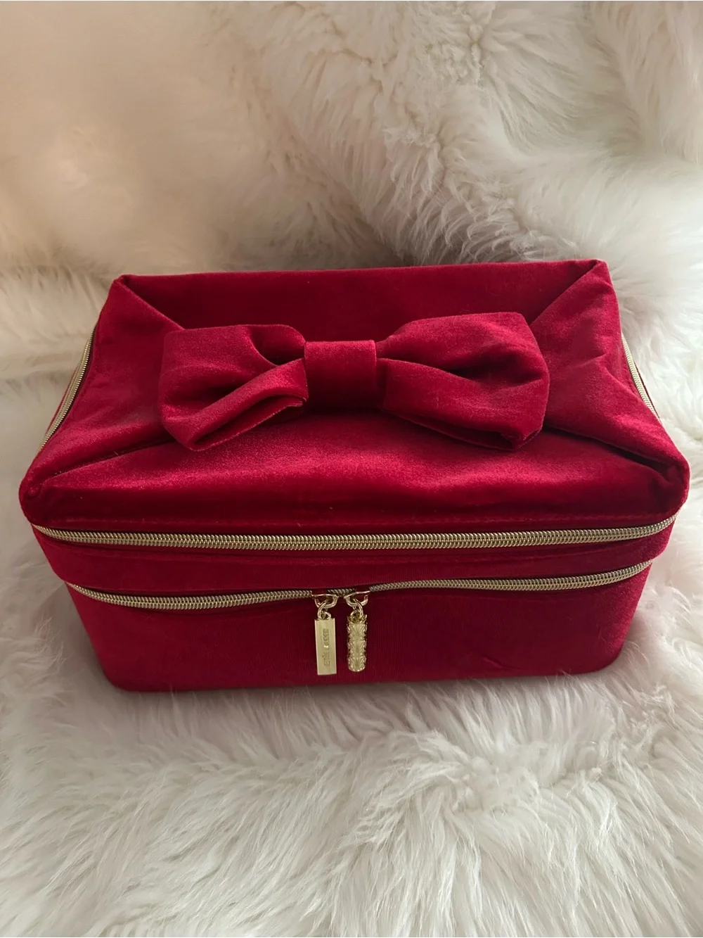 Estee Lauder plush red