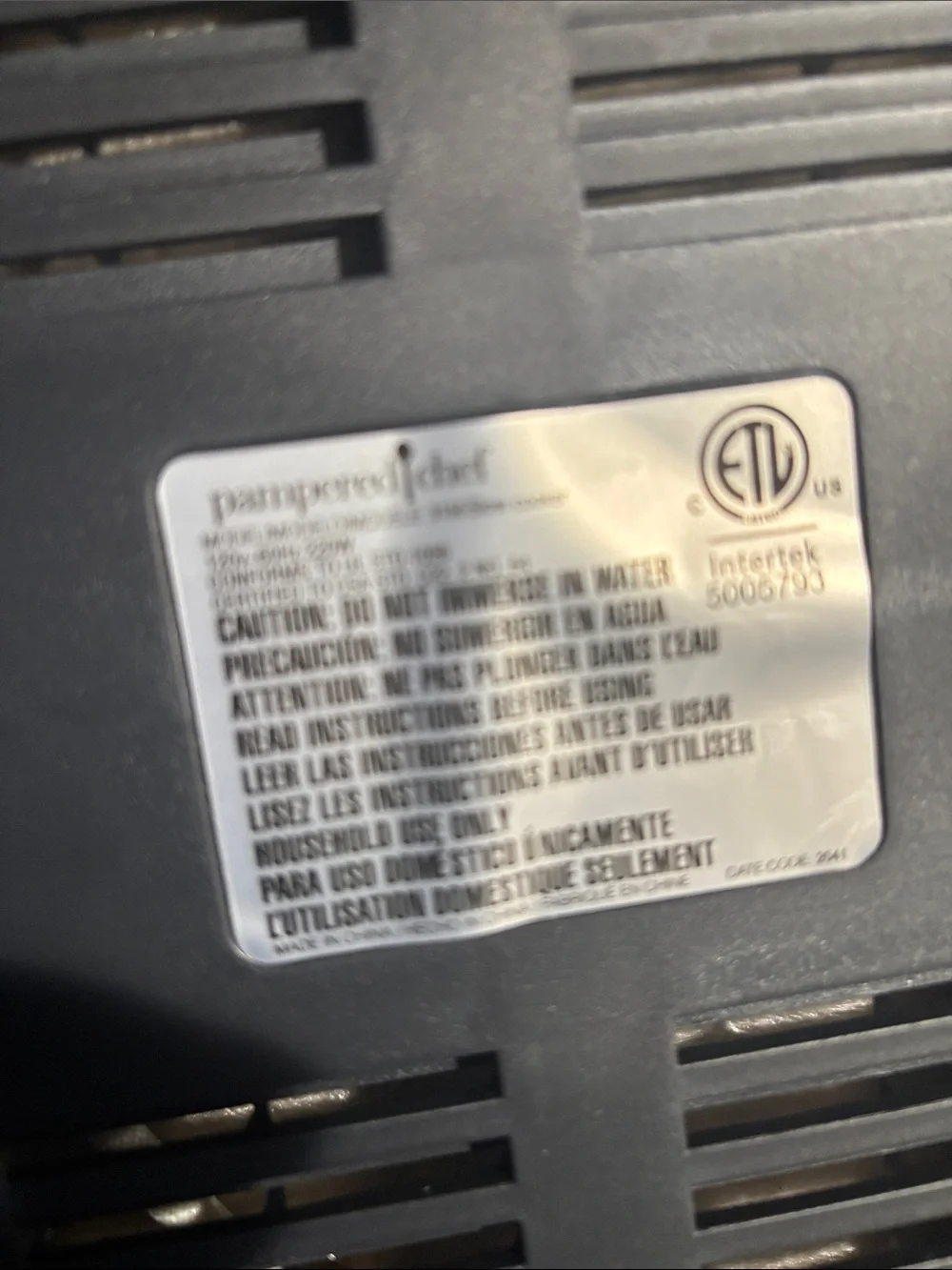 Pampered Chef electric slow