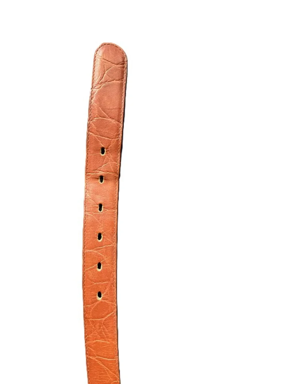 Cartoni Genuine Leather Belt Solid Brass Buckle Brown 36 Made in South Africa