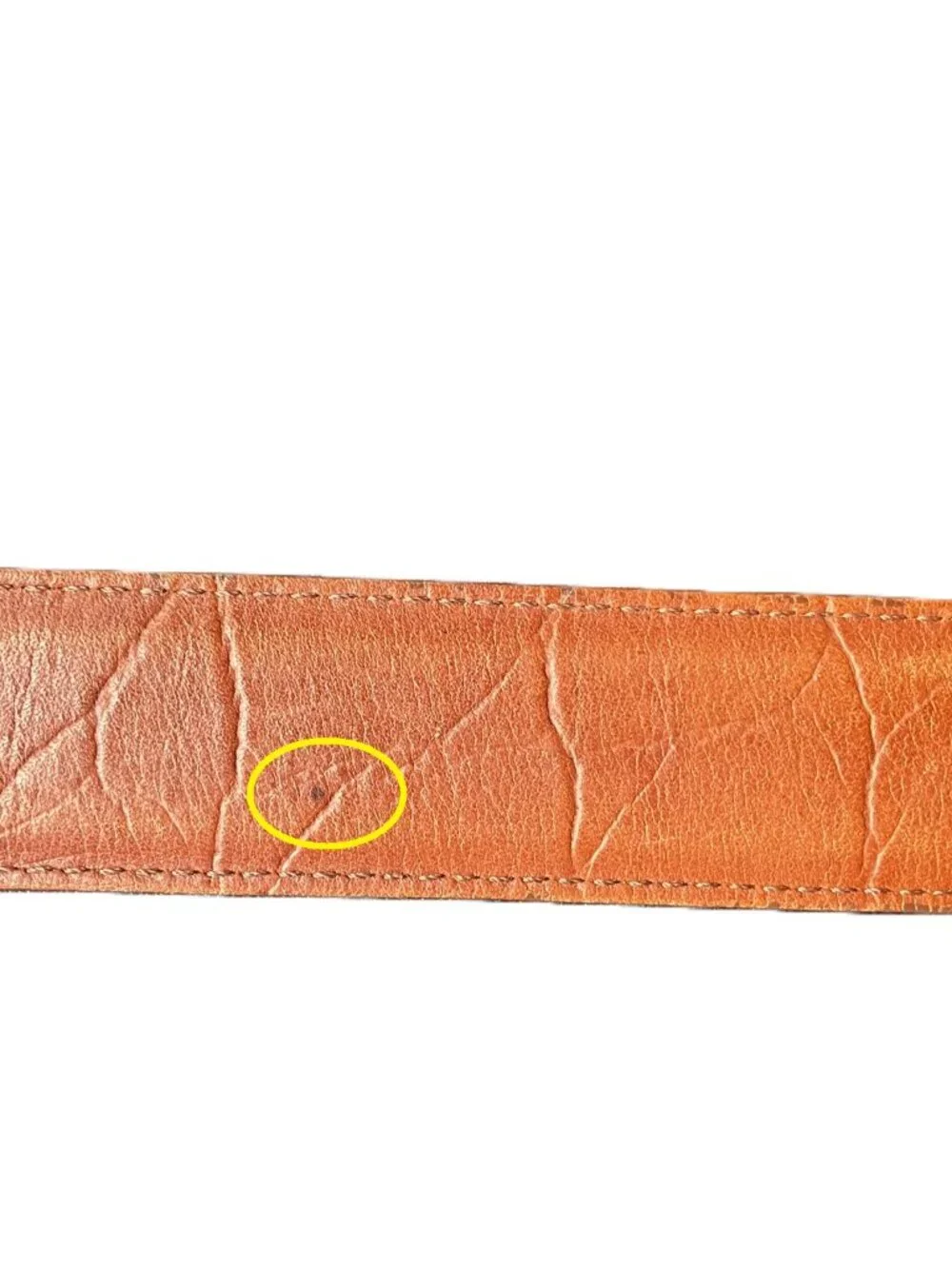 Cartoni Genuine Leather Belt Solid Brass Buckle Brown 36 Made in South Africa